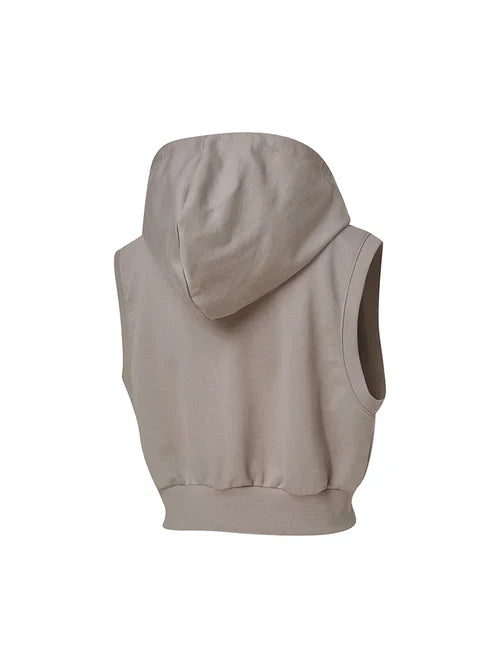 Easy Going Sleeveless Hoodie