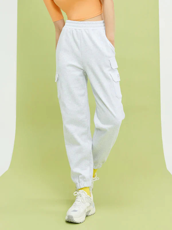 Warm Cotton Cargo Jogger Pants