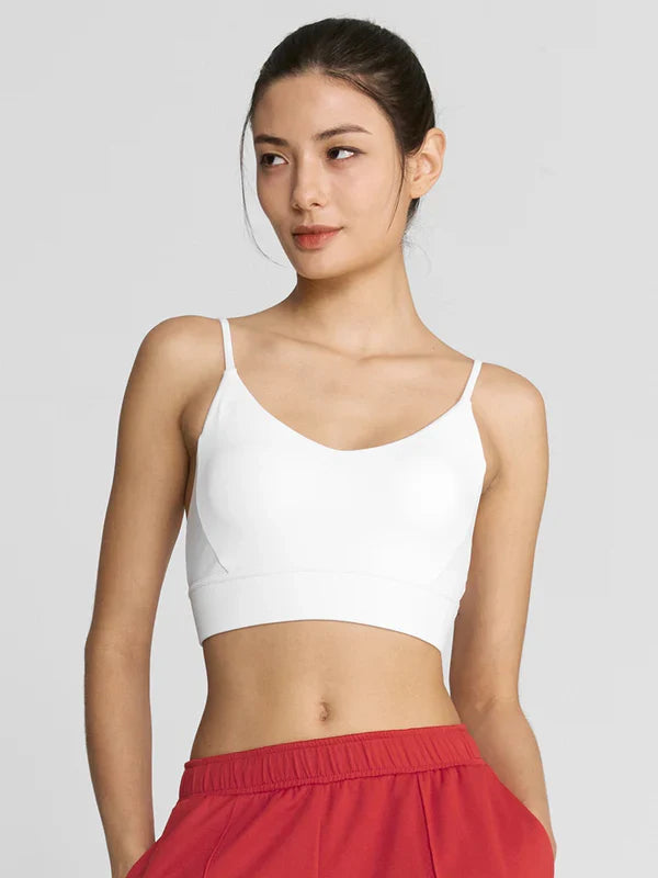 [1+1]Black Label Signature Breathe V-neck Bra Top