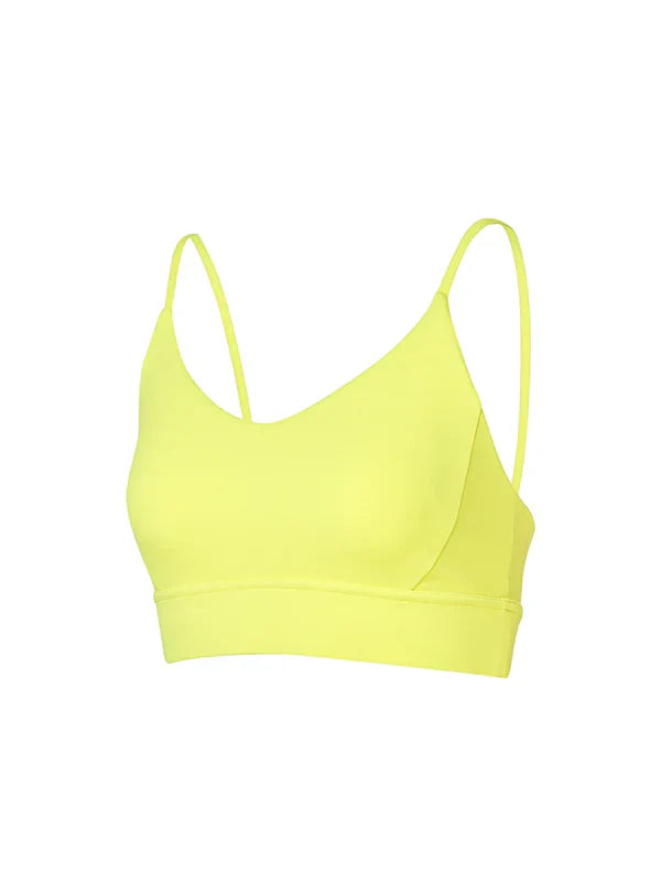 [1+1]Black Label Signature Breathe V-neck Bra Top