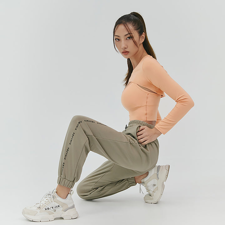 Lettering Training Jogger Pants