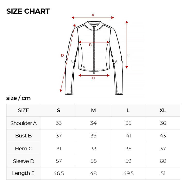 Slim Fit Crop Zip-up Jacket