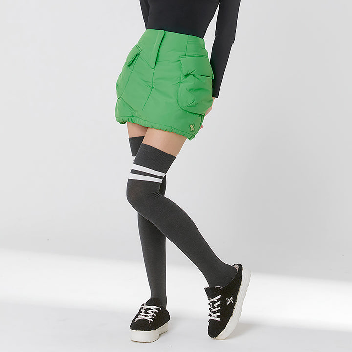 Double Line Over Knee Socks